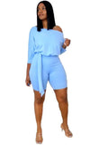 (S-XXL) 💋 Casual Solid Color Bandage Athleisure Romper